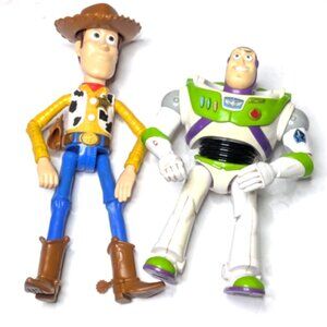 2017 Disney Pixar Toys story 4 Figures Woody,  Buzz Lightyear